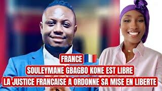 SOULEYMANE GBAGBO KONE EST LIBRELA JUSTICE FRANÇAISE A ORDONNÉ SA MISE EN LIBERTÉLA GUÊPE