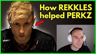 PERKZ on how T1 REKKLES helped him ROLE SWAP to ADC