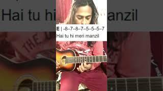 Ae Dil Hai Mushkil Guitar Tabs Single String #shorts #guitarlesson #singlestring #aedilhaimushkil