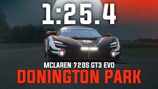 Donington Park 1:25.4 - Mclaren 720S GT3 EVO - GO Setups | ACC 1.10.2