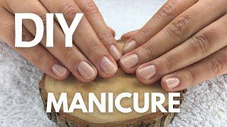 EASY MANICURE IN 2 MINUTES  | HOW TO - DIY