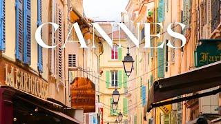 Walk in CANNES, local market, old town, beach and more! What to do in Cannes and what to see!