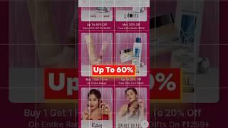 Nykaa Pink Friday Sale Live - Up to 60% Off + Extra 20% Off on Beauty Products #nykaasale