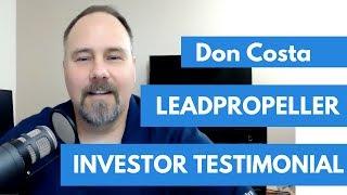 LeadPropeller Testimonial - Don Costa