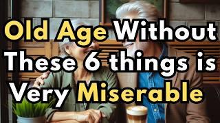 Elderly Wisdom: Life Lessons You Must Learn Before It's Too Late | 6 Things That Make Old Miserable