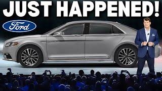 Ford Reveals A Luxury Car & SHOCKS The Entire Car Industry! | Return Of The Lincoln Continental!