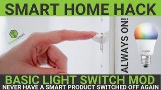 Simple Smart Home Light Switch Hack