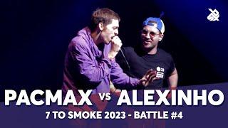 PACMax  vs Alexinho  | GRAND BEATBOX BATTLE 2023: 7 TO SMOKE | Battle 4