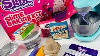 Chocolate  Cake Slime Baking Kit FULL VIDEO #gifted #slime #asmr