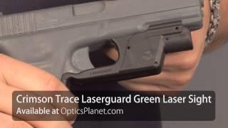 Crimson Trace Green Rail Master & Laserguard Sights - OpticsPlanet.com Product in Focus