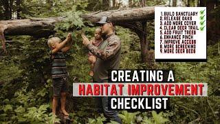 Creating Your Habitat Improvement Checklist