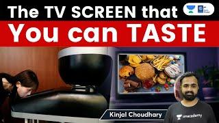 Japanese Scientist Creates A TV Screen That You Can Taste | Taste The TV | Global Innovation Index