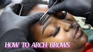 HOW TO ARCH EYEBROWS WITH RAZOR | QUICK TUTORIAL