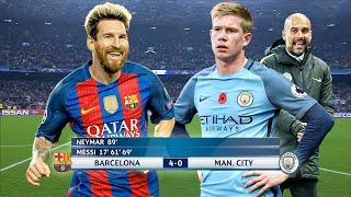 The Day Lionel Messi Had No Mercy and Destroyed Pep Guardiola and Kevin de Bruyne