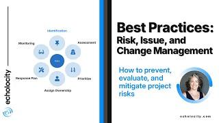 Risk and Issue Management Best Practices for Project Managers  | Change Management Tips and Tools