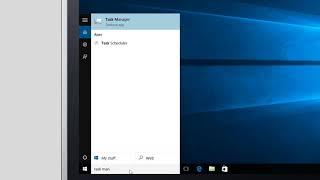 Windows 10 - How to Open Task Manager