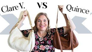 Clare V. VS Quince Leather Bag Comparison