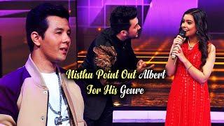 Nistha Point Out Albert Kaboo Lepcha For His Genre | zee tv apac saregamapa 2023