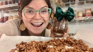 Salty Chocolate Granola! EASY Recipe | Great GIFT | Baker Hill Farm