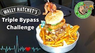 Wally Hatchet's Triple Bypass Burger Challenge | Memphis Tennessee