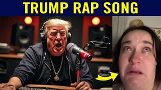 Donald Trump ROASTS Liberals in New AI Rap Song