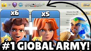 This Strategy is GLOBAL RANK 1 RIGHT NOW! | RC Charge + Root Riders | Clash of Clans