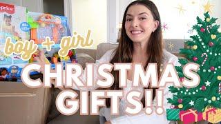 WHAT I GOT MY KIDS FOR CHRISTMAS 2024  | 7 year old girl, 5 year old boy and 16 month old