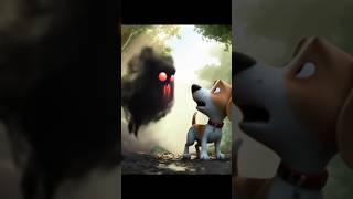 Dog Vs Ghost #dog #ghost #shorts #aicartoon #cartoon #kidsvideo
