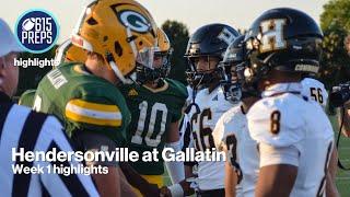 TSSAA football highlights: Hendersonville 47, Gallatin 33