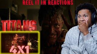 DC TITANS 4x1 REACTION | REEL IT IN REACTION | Episode 1 | Lex Luthor | DC | HBO Max