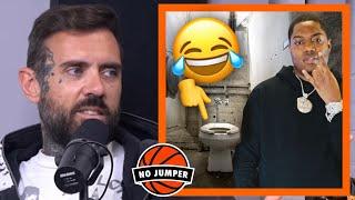 Adam Says 16ShotEm's Career Is In The Toilet & Tells Him To Get a Day Job