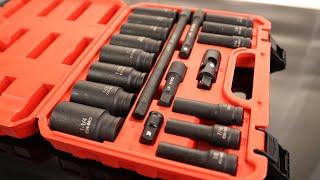 WETT 1/2 Inch Drive Deep Impact Socket Set