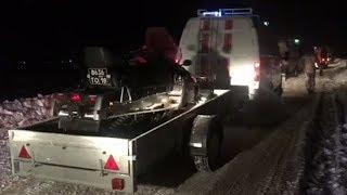 Очевидец о крушении Ан-148: Сначала звук реактивного самолёта, потом громкий хлопок и столб дыма