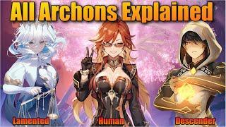 The Tsaritsa & All Archons Explained - Genshin Impact 5.0 Lore & Theory