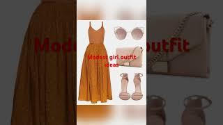 Modest girl outfit ideas #trendyfashion #outfitideas #westernoutfit