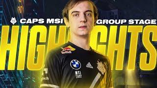 Caps MSI Group Stage Highlights