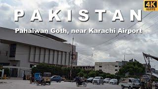 Exploring Pahalwan Goth Walking Tour | Karachi Pakistan | Full Mooni Vlogs | 4K UHD | 60FPS