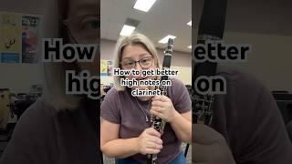 Learn High Notes on the Clarinet w/Mrs Allen