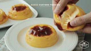 구운 커스터드 푸딩 만들기 : Baked Custard Pudding Recipe | Cooking tree