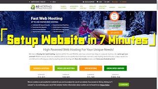 A2 Hosting - Learn How To Setup a Website Live in 7 Minutes