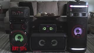 Lg RN7 vs the Lg ok75 in a head to head sound comparison #xboom #lgxboom