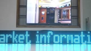 Live stock market data info on your digital led stock ticker