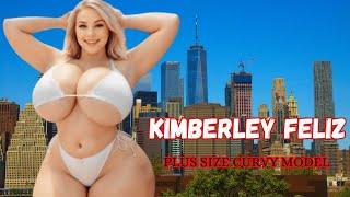 Kimberley Feliz  Curvy Fashion Model || Plus Size Model || Instagram Sensation - Wiki - Bio