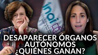 Denise Dresser y Vanessa Romero debaten sobre desaparición de organismos autónomos