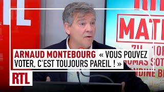 Arnaud Montebourg : "Vous pouvez voter, c'est toujours pareil !" (ancien ministre de l'économie)