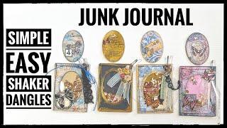 Junk Journal - Simple Easy Shaker Dangles