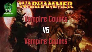 Warhammer Fantasy 6th Edition Battle Report | Vampire Counts vs Vampire Counts