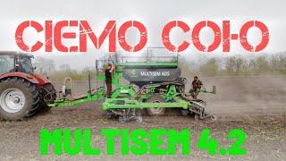 ПОСІЯЛИ СОЮ новою сівалкою MULTISEM 4,2  WE HAVE SEEDED THE NEW MULTISEM 4.2 Duster