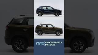 3 Reasons To Pick The Brezza Instead | Maruti Suzuki Fronx FAQ #18