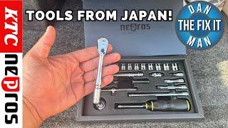 THEY SENT ME THIS 1/4" SOCKET SET THANKS TO YOUR COMMENTS ON MY LAST TOOL HAUL VIDEO! NEPROS - JAPAN